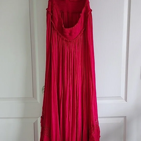 π FREE PEOPLE Santa Maria Maxi XL Love Potion bright pink - Picture 12 of 16